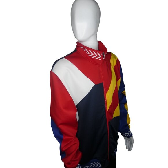 Reason Courtside Multicolor Men's Track Jacket Size XXL - Picture 3 of 7